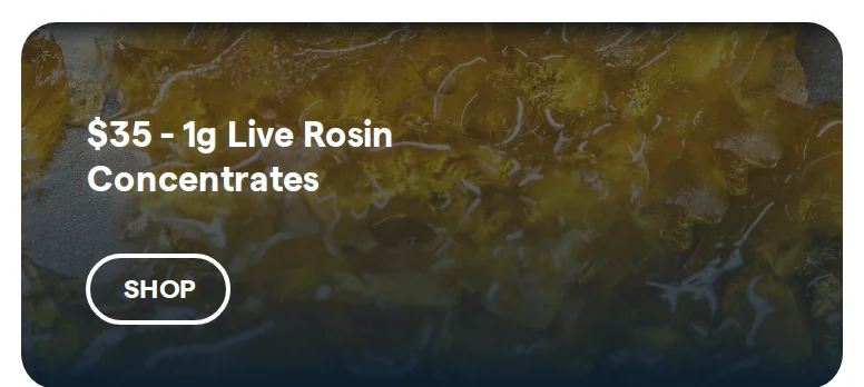 Insa: $35 - 1g Live Rosin Concentrates