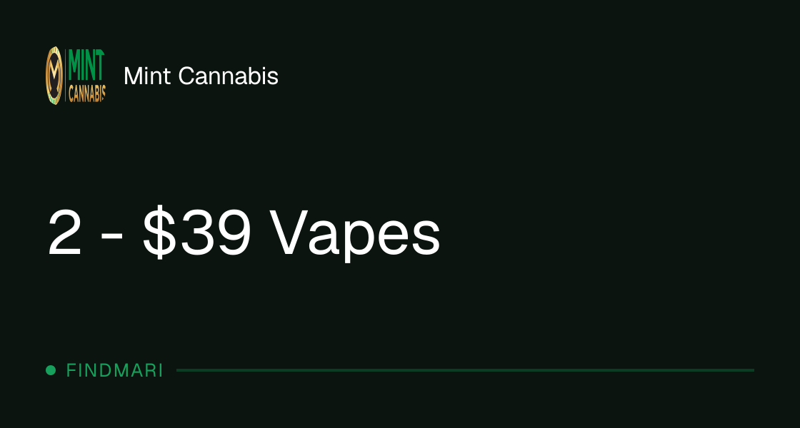 Mint Cannabis deal