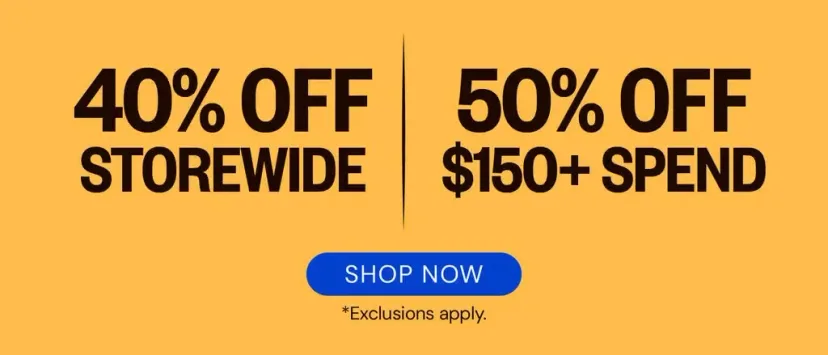MÜV: 40% off storewide or 50% off $150+ spend, oferta de storewide en Florida