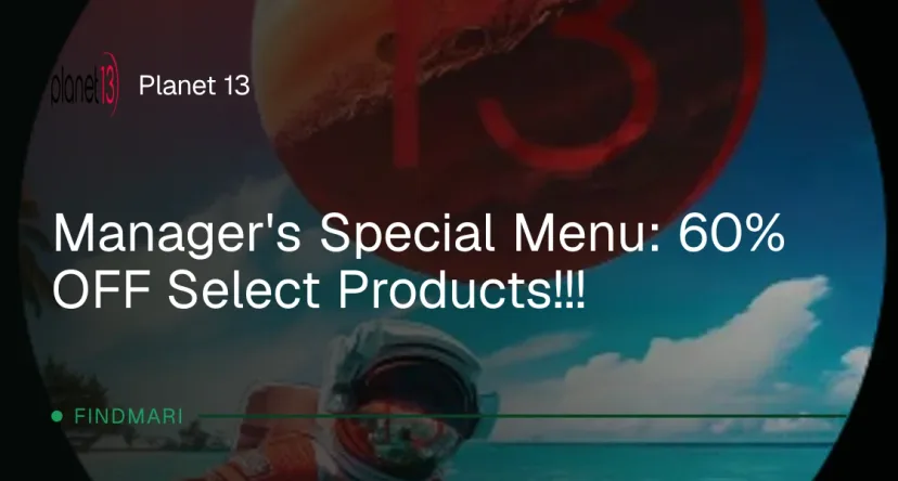 Planet 13 deal