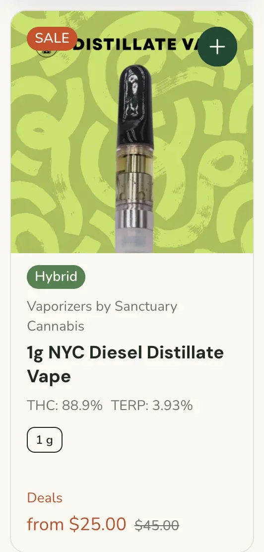 Sanctuary Cannabis: Vapes deal in Florida