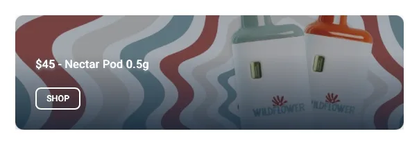 WildFlower Cannabis: $45 - Nectar Pod 0.5g, vapes deal in Florida