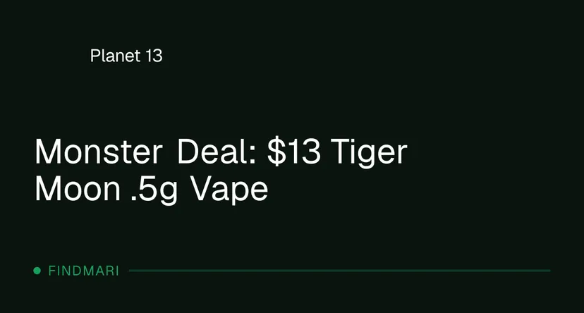 Planet 13 deal