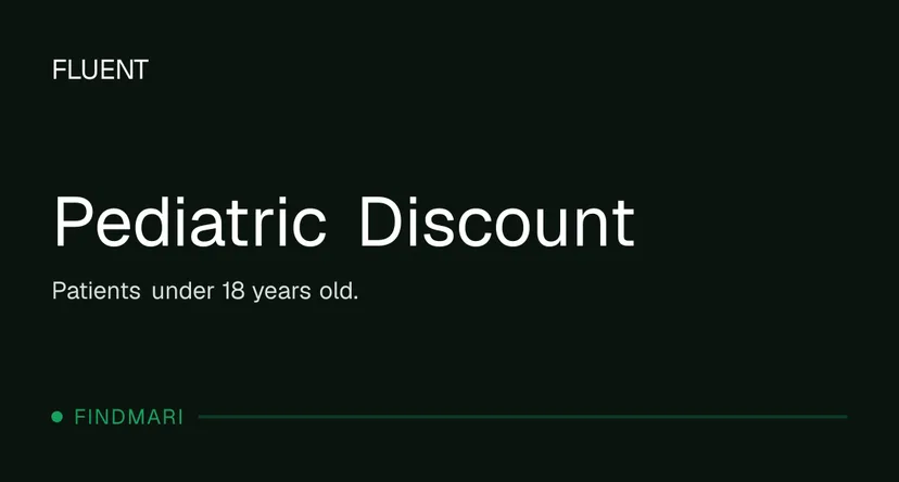 FLUENT: Pediatric Discount, oferta de pediatric en Florida