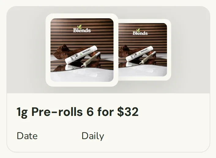 Sanctuary Cannabis: 1g Pre-rolls 6 for $32 in Florida