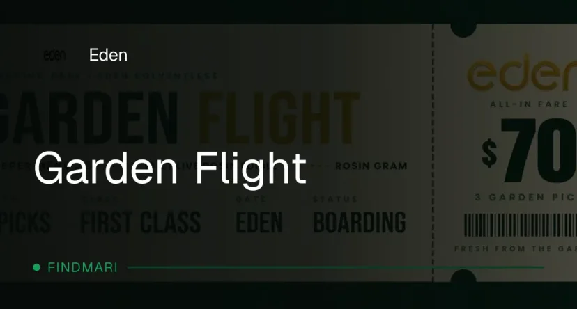 Eden: Garden Flight - All-In Fare $70 in Florida