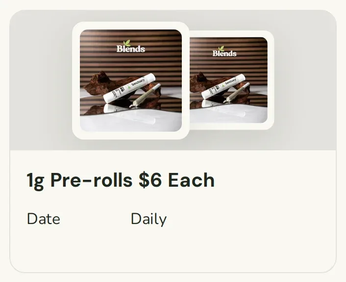 Sanctuary Cannabis: 1g Pre-rolls $6 Each in Florida