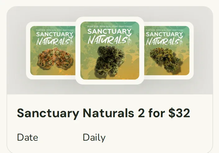 Sanctuary Cannabis deal